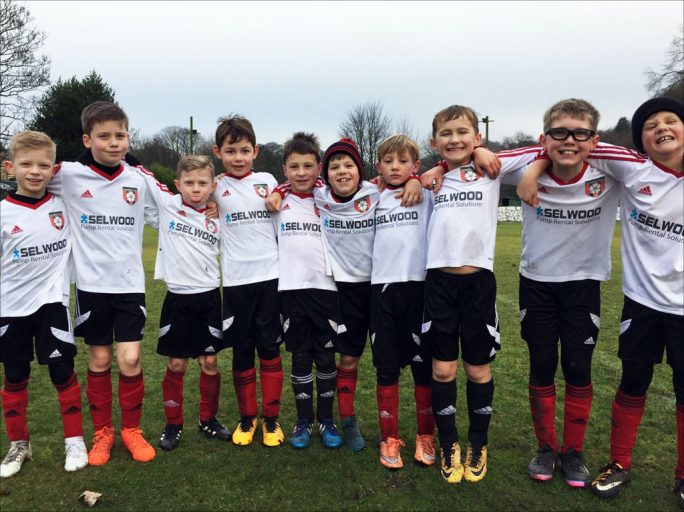 Selwood Pump Rental Solutions are Under 9’s new away kit sponsor
