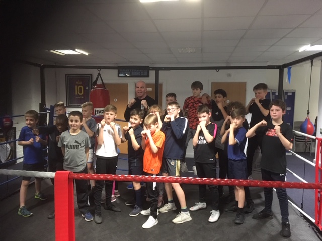 Joint year group boxing sessions