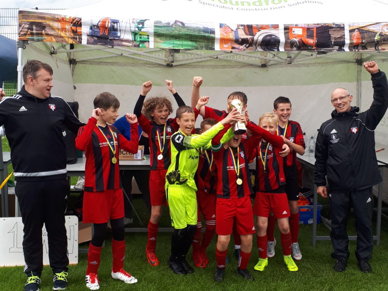 Under 12s win Gildersome 6-a-side tournament