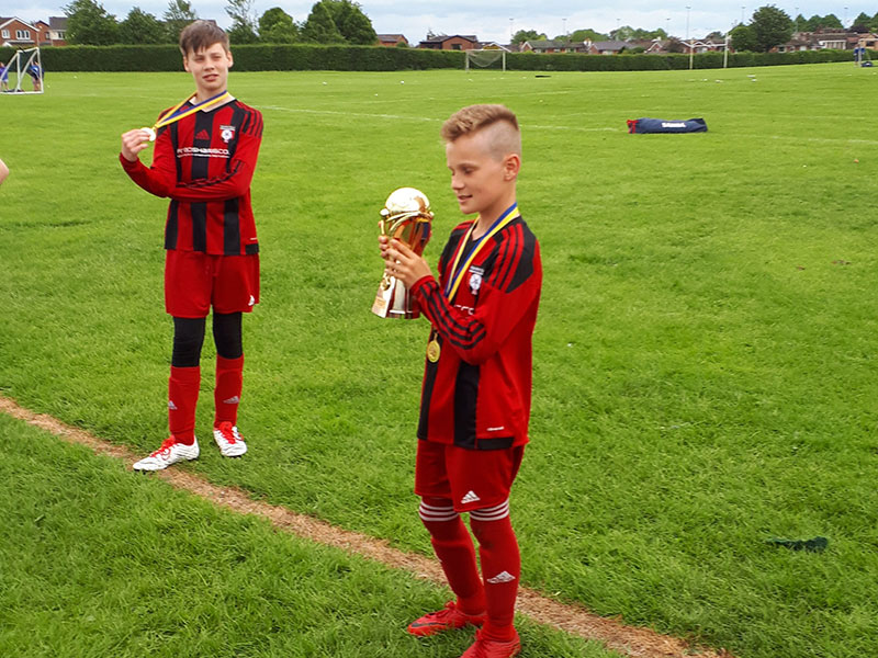 Under 12s win Gildersome 6-a-side tournament