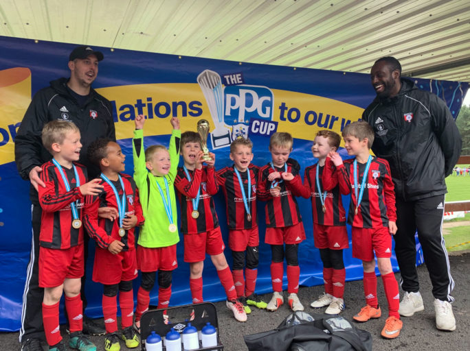 HTJFC Under 7’s win the PPG Cup