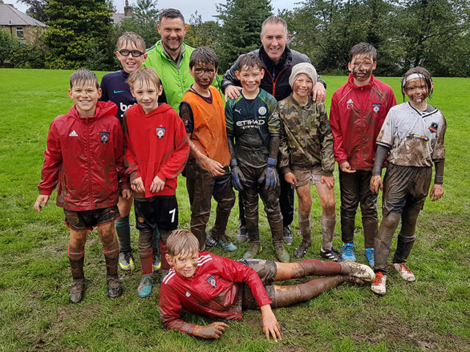 Heavy rain couldn’t stop the Under 11’s train